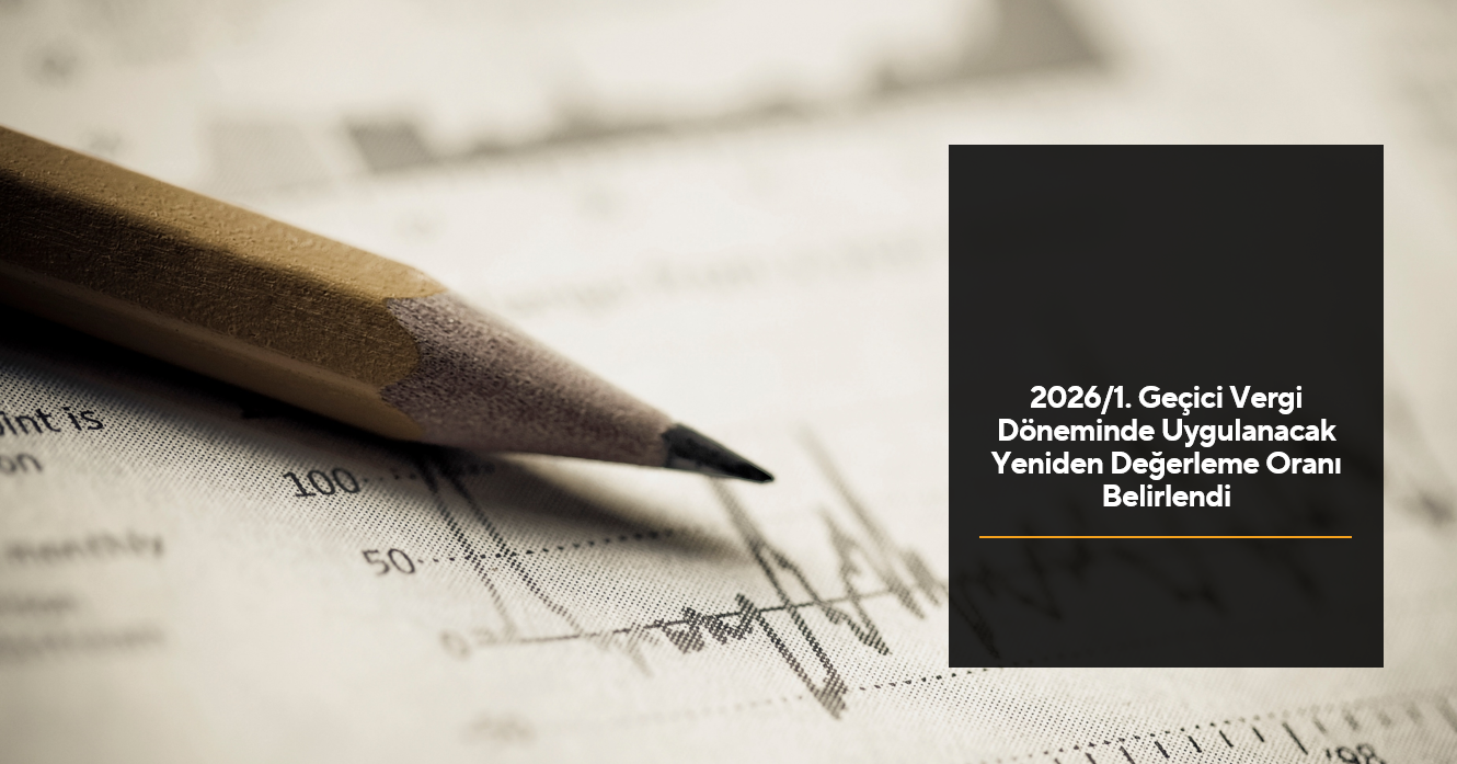 2016/1. Geçici Vergi Döneminde Uygulanacak Yeniden Değerleme Oranı